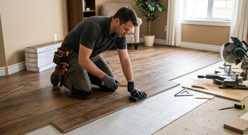 Laminate Floor Installation in White Lake, MI