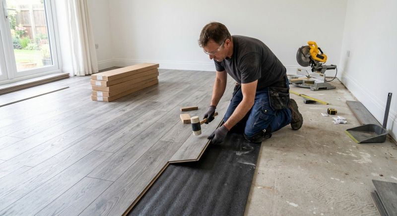 Laminate Floor Installation in Berkley, MI