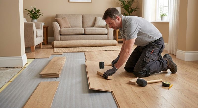 Laminate Floor Installation in Ferndale, MI