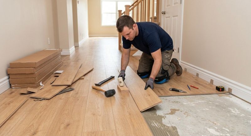 Laminate Floor Installation in Plymouth, MI