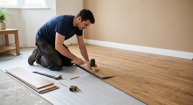 Laminate Floor Installation in Milan, MI