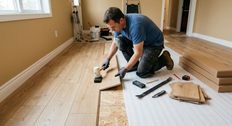 Laminate Floor Installation in South Lyon, MI