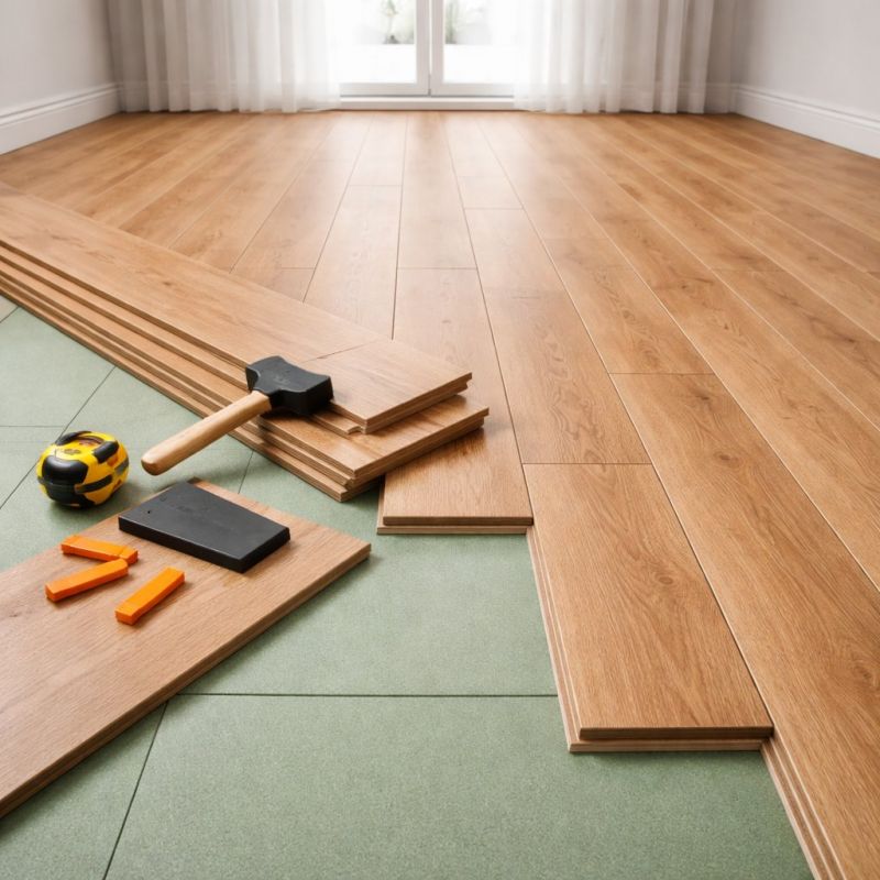 Laminate Floor Installation in Wayne, MI