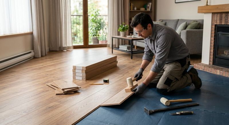 Laminate Floor Replacement in Auburn Hills, MI