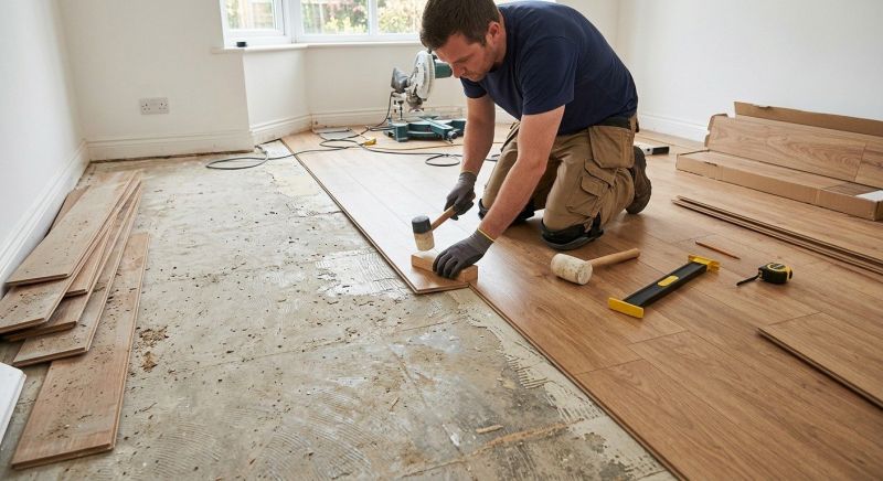 Laminate Floor Replacement in Milan, MI