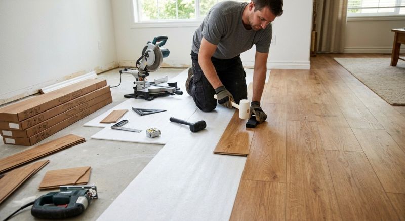 Laminate Floor Replacement in Oakland County, MI