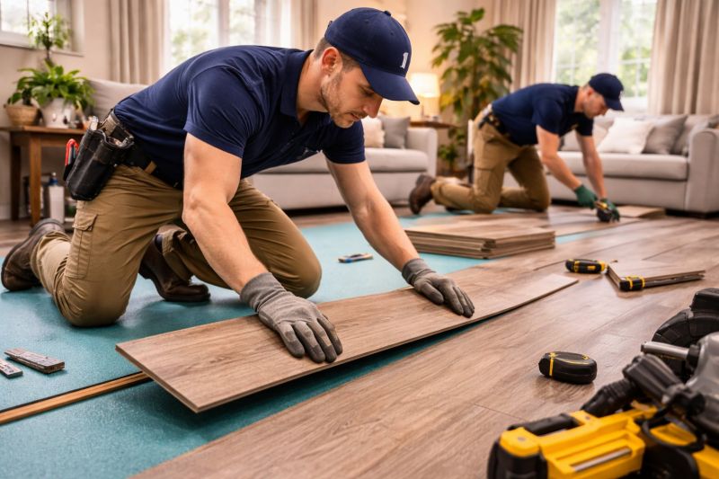 Laminate Floor Replacement in South Lyon, MI