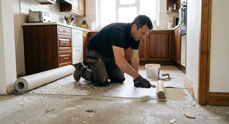 Linoleum Floor Installation in Birmingham, MI