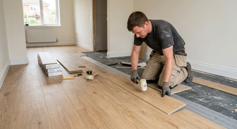 Linoleum Floor Installation in Lincoln Park, MI