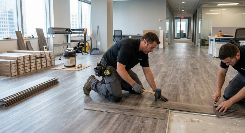 Linoleum Floor Installation in Saline, MI