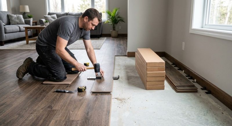 Lvt Flooring Installation in Carleton, MI