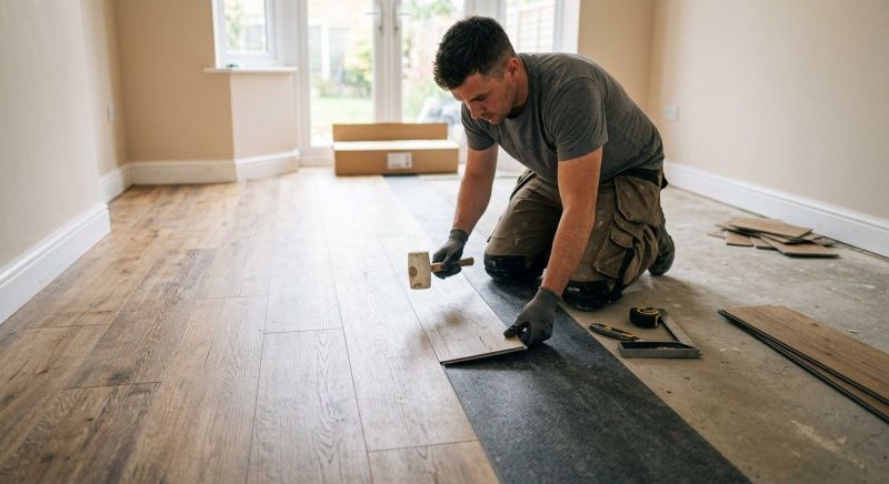 Lvt Flooring Installation in Milan, MI