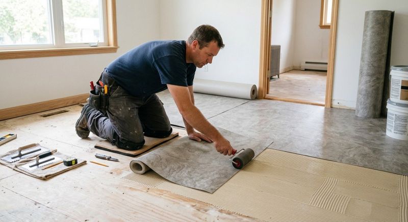 Sheet Flooring Installation in Dearborn, MI