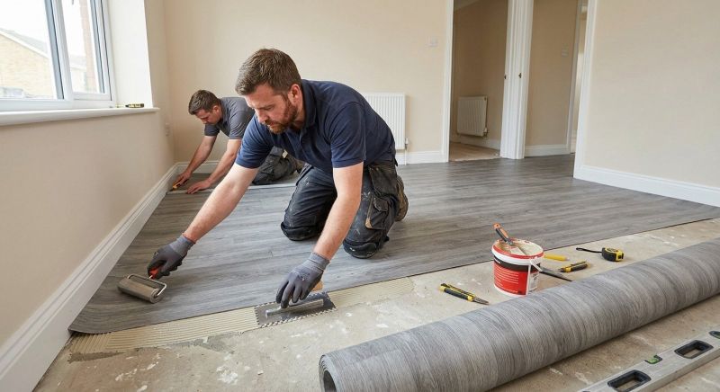 Sheet Flooring Installation in Plymouth, MI