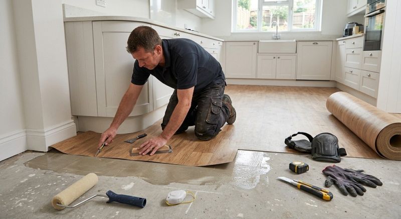 Sheet Flooring Installation in Pinckney, MI