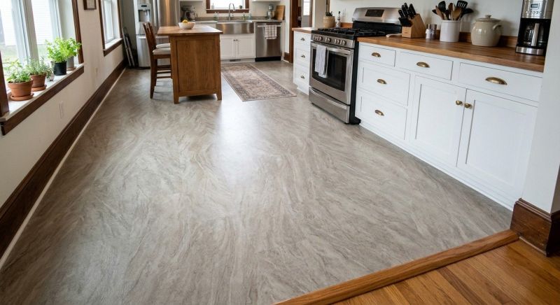 Sheet Linoleum Installation in Ferndale, MI