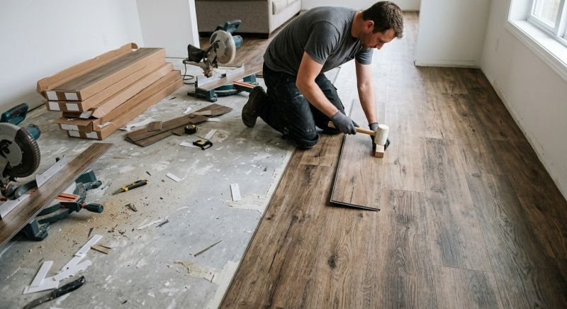 Vinyl Floor Replacement in Plymouth, MI