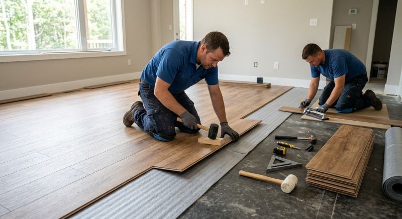 Vinyl Flooring Installation in Carleton, MI