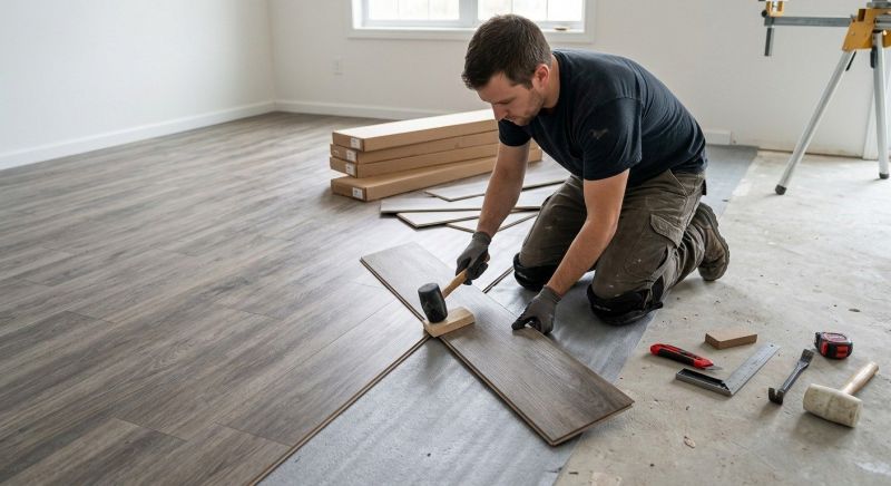 Vinyl Flooring Installation in Dexter, MI
