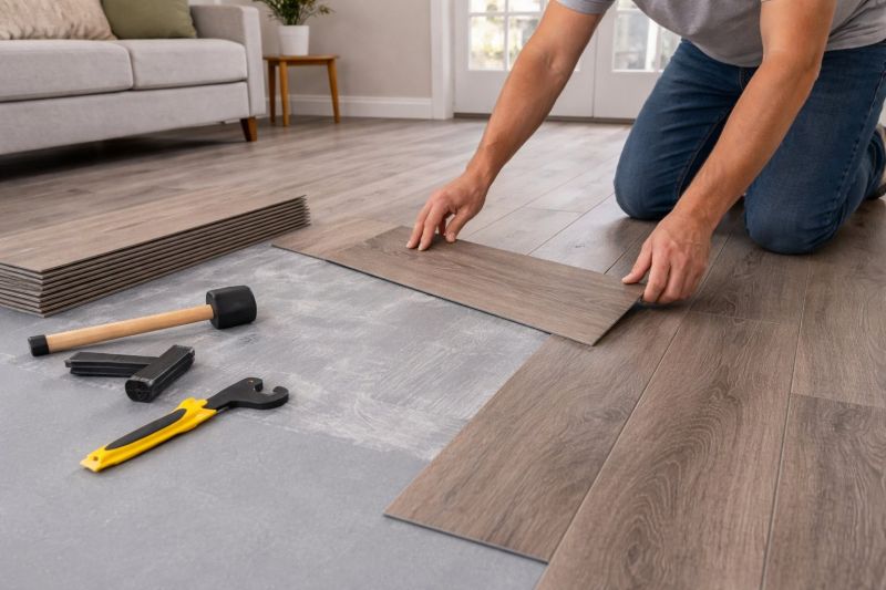 Vinyl Flooring Installation in Grosse Ile, MI