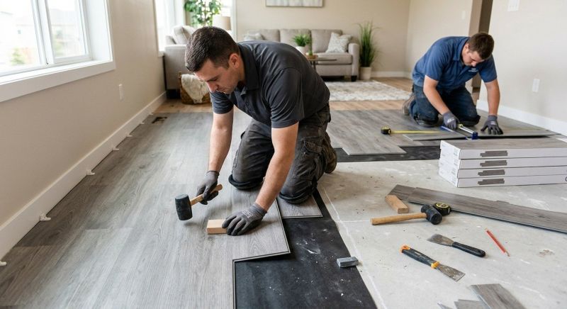 Vinyl Flooring Installation in Westland, MI