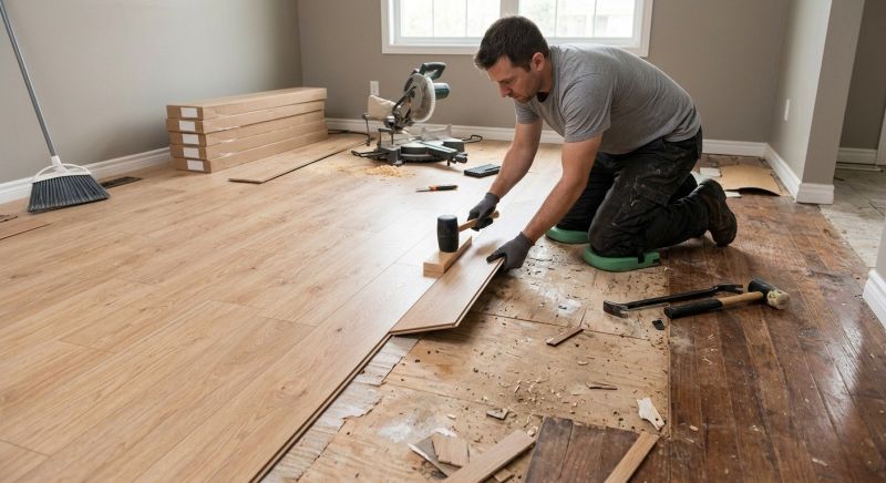 Wood Laminate Installation in Plymouth, MI